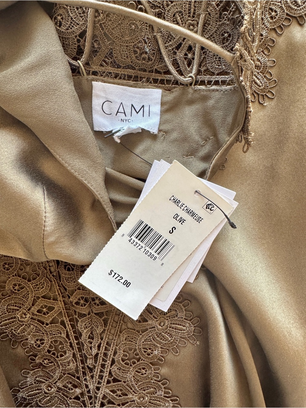 100% NWT ✨ Cami NYC reversible Charlie silk top - Picture 13 of 14